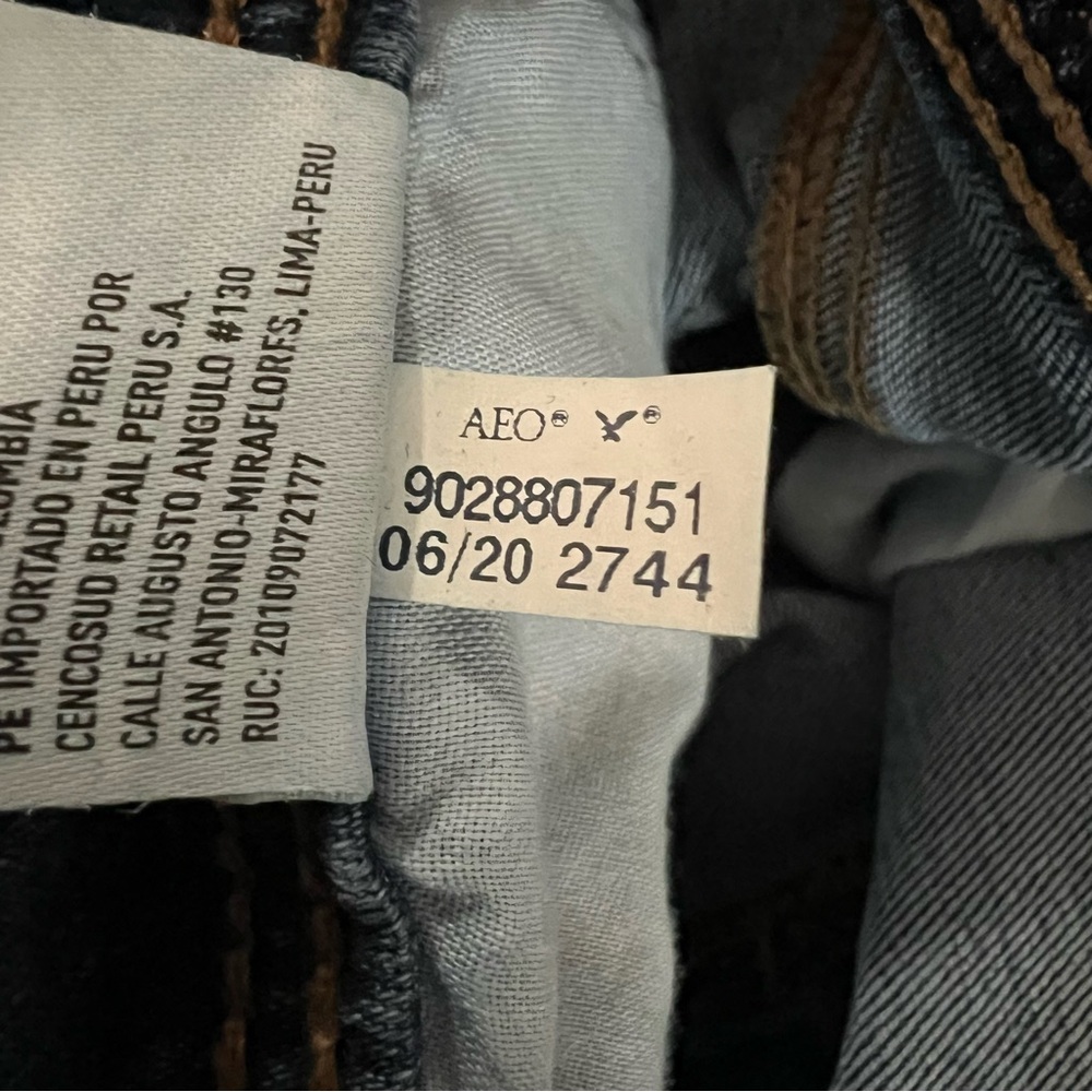 American Eagle plus size kick boot jeans size 20 - Picture 12 of 12